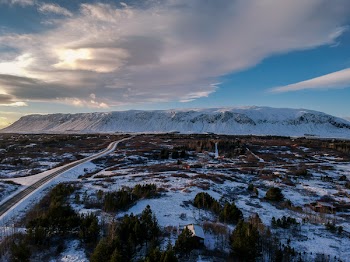 Free Photo of winter, mountains, road