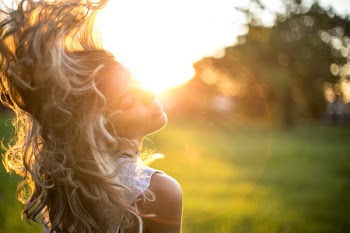 Free Photo of woman, blonde hair, park