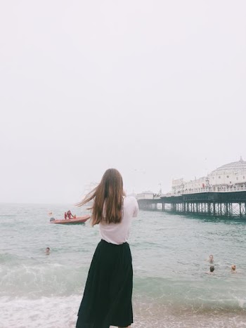 Free Photo of woman, model, beach