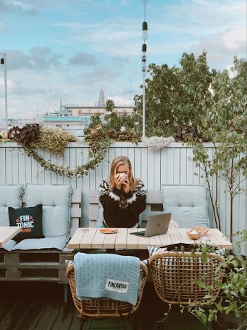 Free Photo of woman, sipping, tea