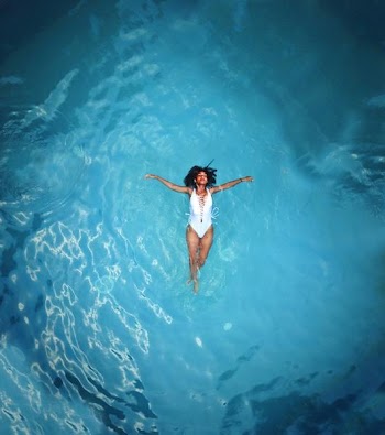Free Photo of woman, swimming, alone