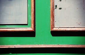 Free Photo of wood, door, green