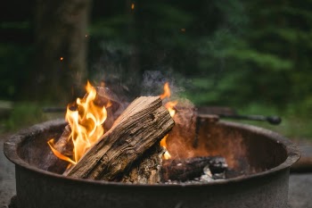 Free Photo of wood, fire, bonfire