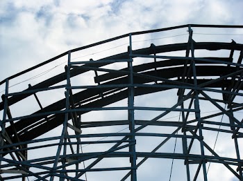 Free Photo of wood, rollercoaster, ride