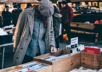 Free Photo of wooden, box, books
