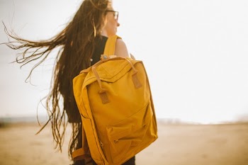 Free Photo of yellow, backpack, bag