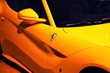 Free Photo of yellow, ferrari, car