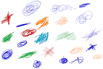 Free Photoshop: Scribbles Vectors, Brushes, Shapes, PNG & Pictures