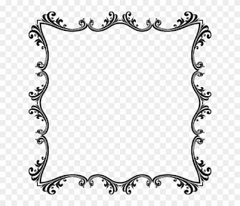 Free Picture - Black Border Transparent Background