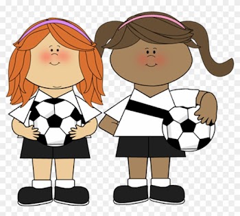 Free Picture Of A Hockey Puck, Download Free Clip Art, - Girls Playing Soccer Clip Art