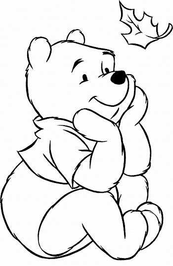 free pictures to color | Thanksgiving Coloring Pages: Disney ...