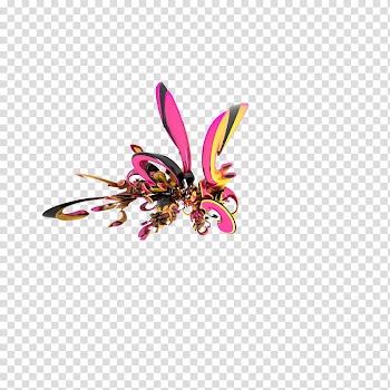 Free , pink and brown abstract illustration transparent background PNG clipart
