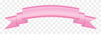 Free Pink Ribbon Clip Art For Facebook - Pink Banner Transparent Background