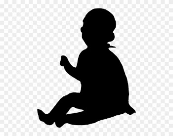 Free Png Baby Silhouette Png Images Transparent - Baby Silhouette Png