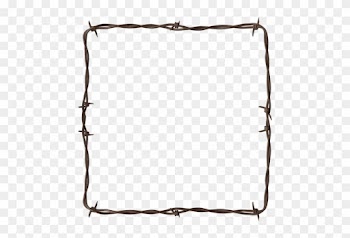 Free Png Barbwire Png Images Transparent - Western Barbed Border Clear Background