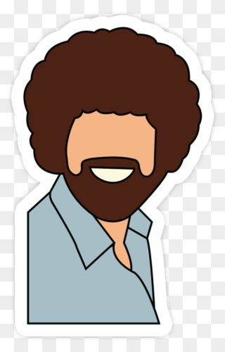 Free PNG Bob Ross Clip Art Download - PinClipart