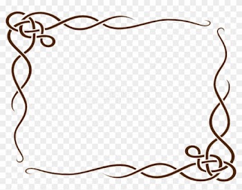 Free Png Brown Border Frame Png - Simple Blue Frames And Borders