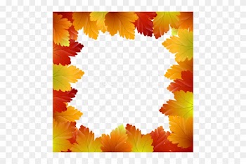 Free Png Download Autumn Leaves Border Frame Clipart - Border Autumn Leaves Clip Art