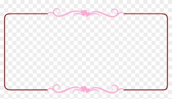 Free Png Download Borders Clipart Png Images Background - Transparent Background Border Pink Png