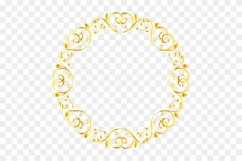 Free Png Download Decorative Round Border Frame Clipart - Cute Borders S