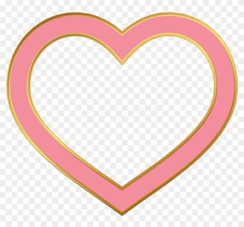 Free Png Download Heart Border Pink Clipart Png Photo - Transparent Heart Border