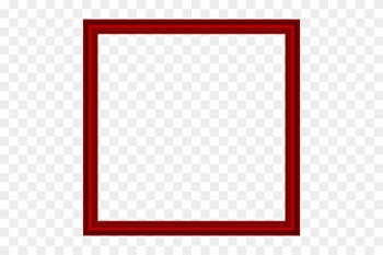 Free Png Download Red Border Frame Clipart Png Photo - Red Square Border Transparent