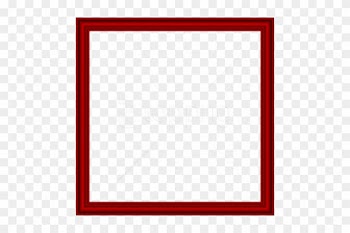 Free Png Download Red Border Frame Clipart Png Photo - Red Square Border Transparent