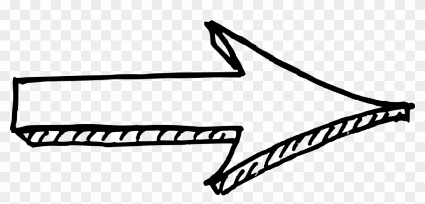Free Png Download Sketch Drawn Arrow Png Images Background - Transparent White Arrow Png