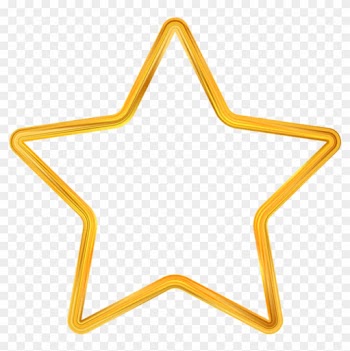 Free Png Download Star Border Frame Clipart Png Photo - Frame Star