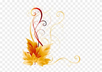 Free Png Download Transparent Fall Leaves Decor Picture - Side Border Designs Png