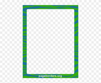 Free Png Green Border Frame Png Images Transparent - Blue And Green Frames