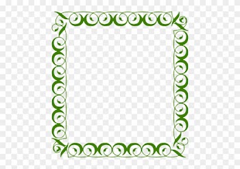 Free Png Green Border Frame Png Images Transparent - Green Borders And Frames