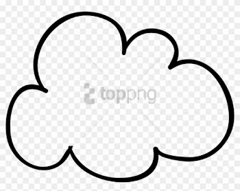 Free Png Hand Drawn Cloud Png Image With Transparent - Hand Drawn Cloud Png