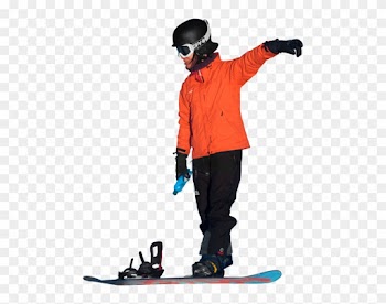 Free Png On Snowboard In Oslo Winter Park Png Images - Winter People Png