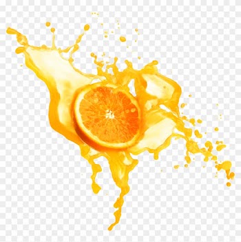 Free Png Orange Juice Splashing Png Images Transparent - Orange Juice Splash Png