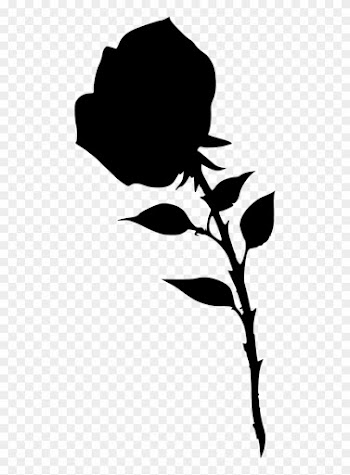 Free Png Rose Silhouette Png Images Transparent - Portable Network Graphics