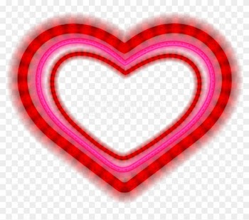 Free Png Shining Heart Png - Valentine Frame Heart Png Transparent