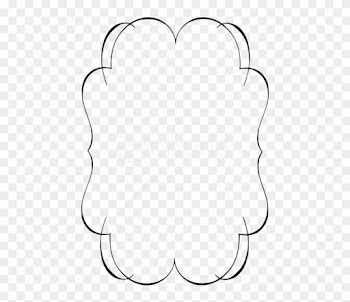 Free Png White Border Frame Png - Clip Art Frames