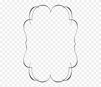 Free Png White Border Frame Png Images Transparent - Transparent Vintage Frame Png