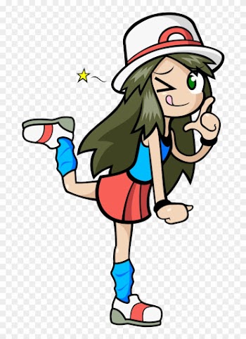 Free Pokemon Serena And Leaf - Pokemon Trainer Leaf Sprite