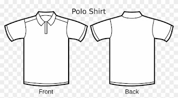Free Polo Shirt Template Clipart Illustration - Polo Shirt Template Cdr