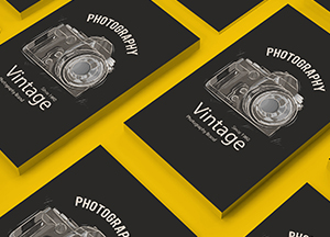 Free Prime Business Card Mockup photography photography vintage photograa vintage 