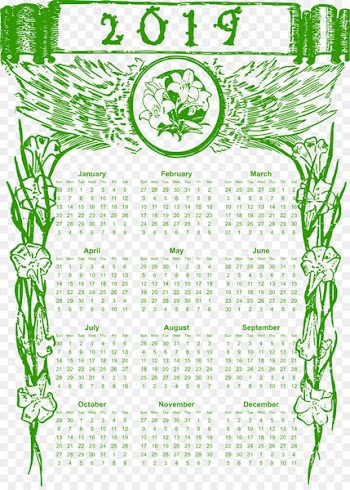 free printable 2019 calendar template in easten wi - others 