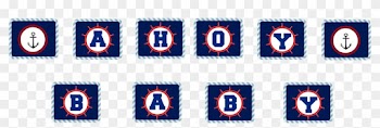 Free Printable Baby Shower Nautical Banner - Nautical Baby Shower Printables