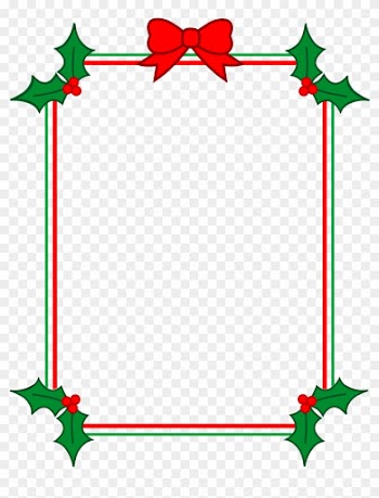 Free Printable Christmas Clip Art Summer Clipart - Christmas Borders And Frames