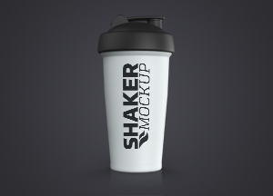 Free Protein Shaker Bottle MockUp shaker mockup 
