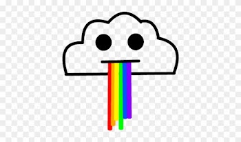 Free Qanda Icon Png - Barfing Clouds Png