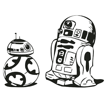 Free R2D2 and BB8 Clip Art 979A ?? 123 Free Graphics - Clip Art ...