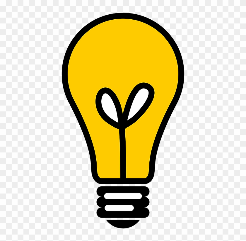 Free Rainbow Of Light Bulbs Clipart - Light Bulb Clip Art