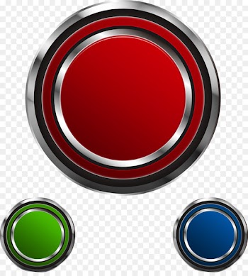 Free Red Button Game Push-button Euclidean vector - Vector red button 